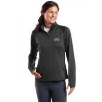  Sport-Tek® Ladies Sport-Wick® Stretch 1/2-Zip Pullover